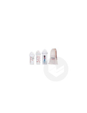 Set De 3 Biberons Maman Afro