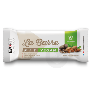 La Barre Fit Vegan Chocolat Amande 28 G