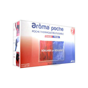 Aroma Poche Pack Réutilisable Chaud Froid 20x30cm