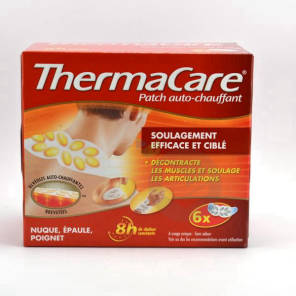 Thermacare Patch Chauffant Nuque Epaule Poignet Pack 6