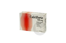 Calciforte 500 Mg Solution Buvable (30 Ampoules De 10ml)