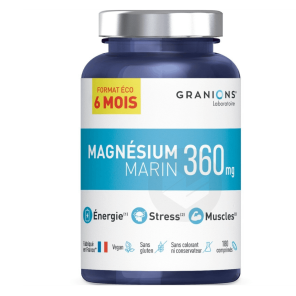 Magnésium Marin 360mg 180 Comprimés