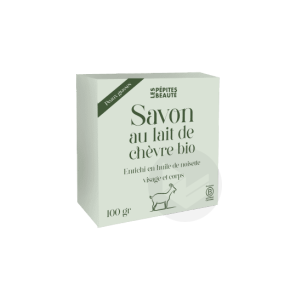 Savon Au Lait De Chèvre Bio Pour Peaux Grasses 100g