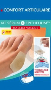 Kit Hallux Valgus 2 Protections 1 Serum
