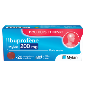 Ibuprofene 200mg 20 Comprimés