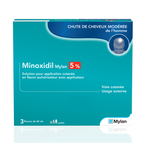 Minoxidil 5 % 3x60ml