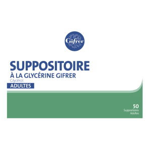 Suppositoire À La Glycerine Adulte X50