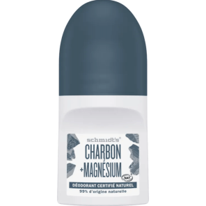 Déodorant Roll-on Charbon Magnésium 50ml