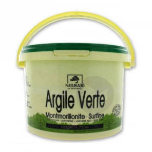 Argile Verte Montmorillonite Seau - 2,5 Kg