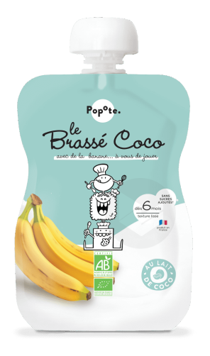 Le Brassé Coco Banane Dès 6mois 100g