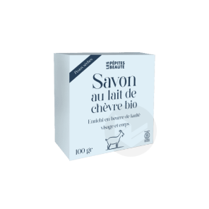 Savon Au Lait De Chèvre Bio Pour Peaux Sèches 100g