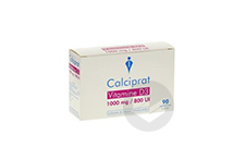 Calciprat Vitamine D3 1000 Mg/800 Ui Comprimé À Sucer (pilulier De 90)