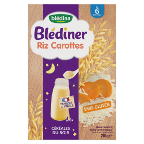 Blédiner Riz Carottes