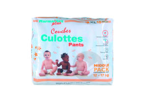 Couches-culottes Pants Marmailles 12/17kg Sachet De 18