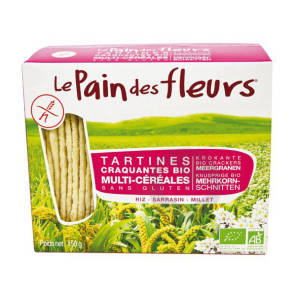 Tartines Craquantes Multi Cereales Bio 150 G