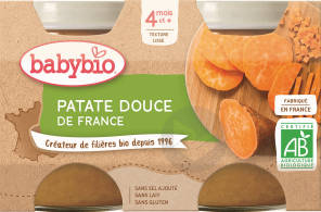 Petit Pot Patate Douce 2x130g