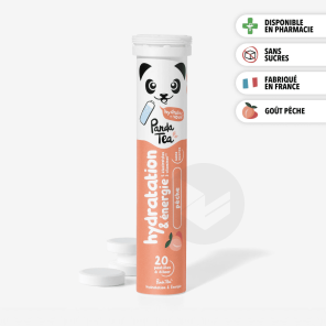 Pastilles Hydratation & Énergie Pêche X20