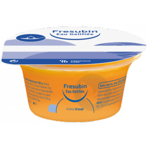 Fresubin® Eau Gélifiée Gelée Édulcorée Orange Pot/125g