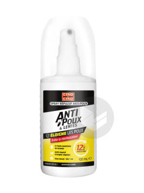Répulsif Anti-poux & Lentes- Spray 100ml