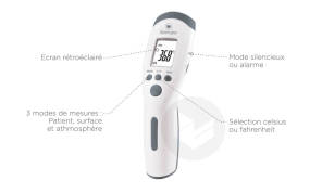 Thermomètre Sant Contact Tempo Easy