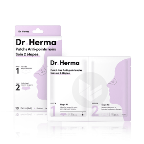 Patch Points Noirs 2 Étapes Format Nez