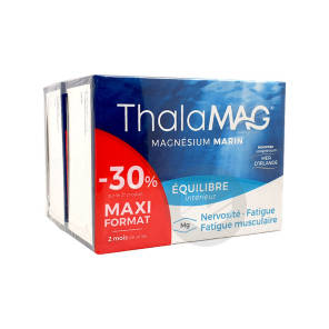 Thalamag Magnésium Marin Équilibre Lot De 2 X 60 Gélules