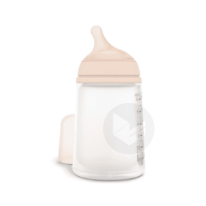 Zero.zero Biberon Anti-colique Débit Moyen 270 Ml 3 Mois Et +