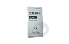 Nicobion 500 Mg Comprimé Pelliculé (plaquette De 30)