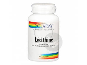 Lécithine Déshuilée - 100 Capsules