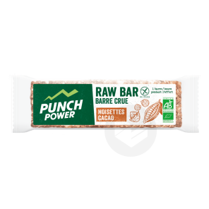 Raw Bar Noisettes Cacao Cru - Barre 35g