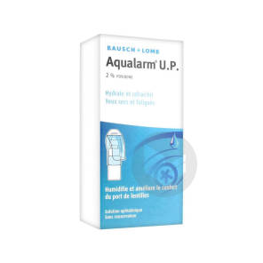 Aqualarm Up 2 S Ophtalm Lubrifiante Humidifiante Fl 10 Ml