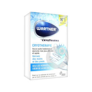 Wartner By Cryopharma Kit Cryotherapie Verrues Mains Pieds Aeros 50 Ml