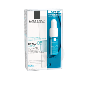 Hyalu B 5 Coffret Spf 30 Aquagel Acide Hyaluronique Mini Serum 10 Ml Offert