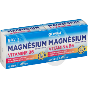 Govital Magnesium B 6 45 Comprimes X 2 Boites
