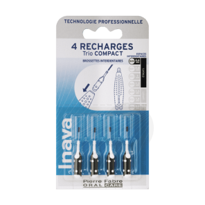 Recharge Noire (iso 0) Brossette Interdentaire