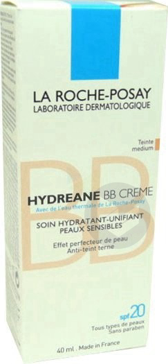 Hydreane Bb Creme Cr Teintée Dorée T/40ml+carnet Offert