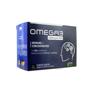 Omega 3 1000 Mg Dha 60 Gélules