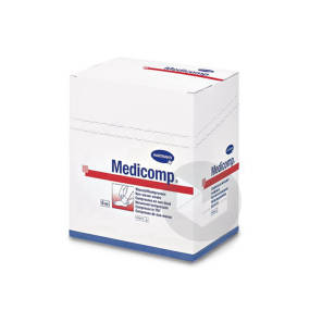 Medicomp Compresse Stérile 7,5x7,5cm 50x2sachets