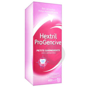 Hextril Progencive Bain De Bouche Sans Alcool 400ml