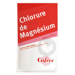 Magnesium Chlorure  Pdr 50x20g
