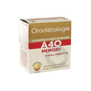  Orodiétologie A40 Memory 40 Orogranules