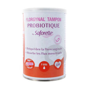 Florgynal Probiotique Tampon Periodique Avec Applicateur Mini B 9