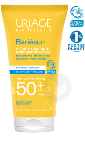 Bariésun Crème Hydratante Non Parfumée Spf50+ 50ml