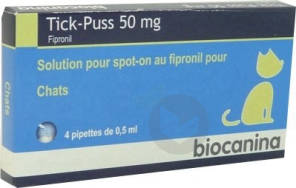  Fipronil 50 Mg S Ext Chat 4spot-on/0,5ml