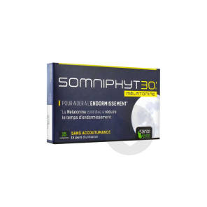 Somniphyt 30 Melatonine 1 Mg 15 Comprimés
