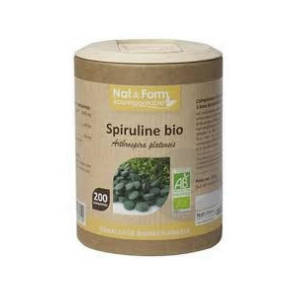 Nat Form Eco Responsable Spiruline Bio Cpr B 200