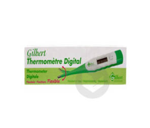 Thermometre Electronique Digital A Bout Flexible 1 Unite