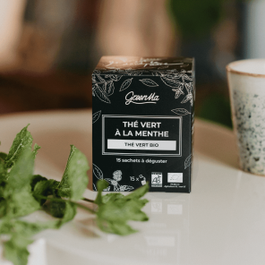 Thé Vert À La Menthe 15 Sachets