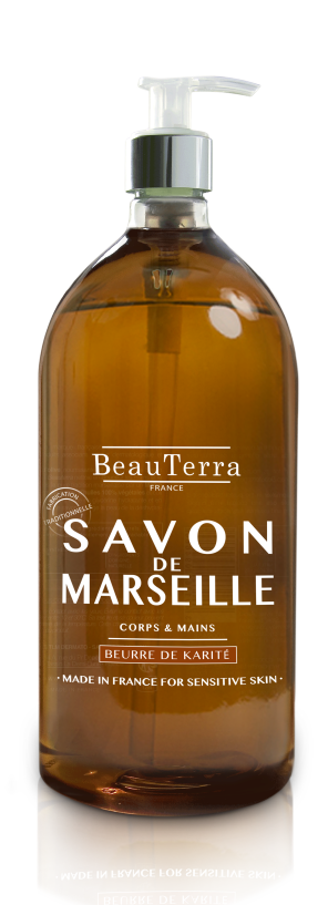 Savon De Marseille Liquide - Beurre De Karité - 1l