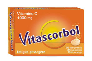 Vitascorbol 1g 20 Comprimés Effervescent